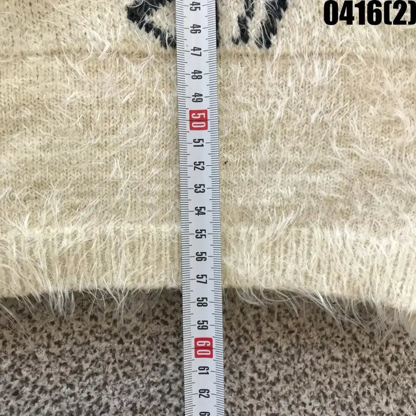 [BUNJANG] Vaneike Deer Pattern Knit Sweater / 반에이크 사슴 패턴 니트 f