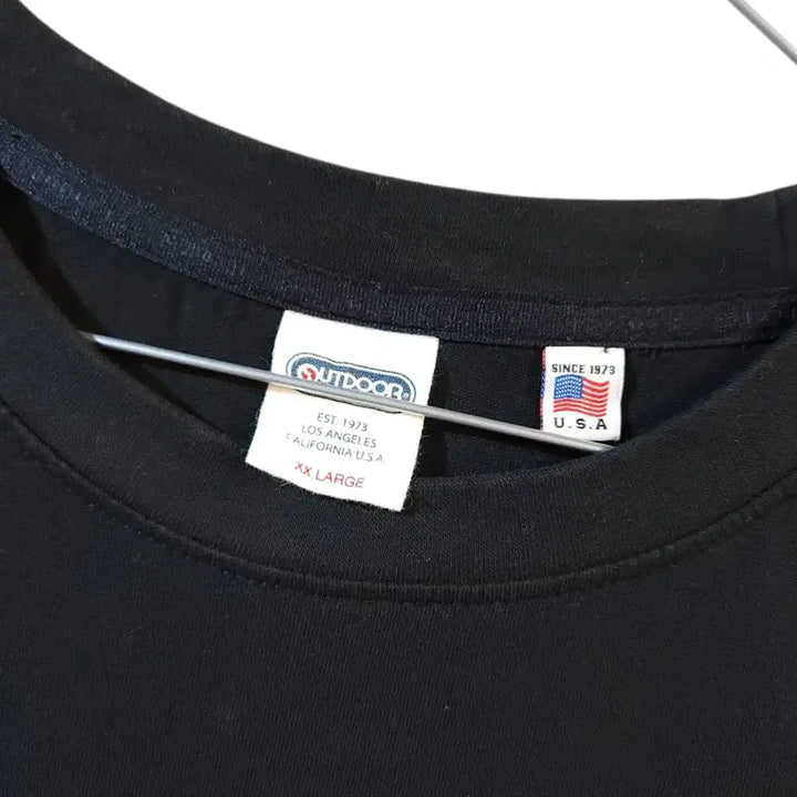 [BUNJANG] Outdoor Products Logo T-shirt (Black) - XL / XL/ 아웃도어프로덕츠 로고 반팔티 블랙 /0416