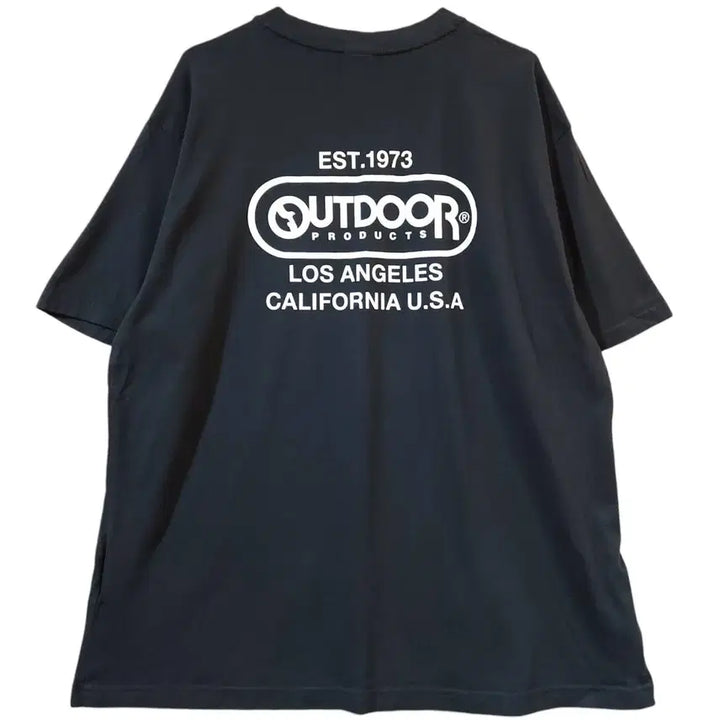 [BUNJANG] Outdoor Products Logo T-shirt (Black) - XL / XL/ 아웃도어프로덕츠 로고 반팔티 블랙 /0416