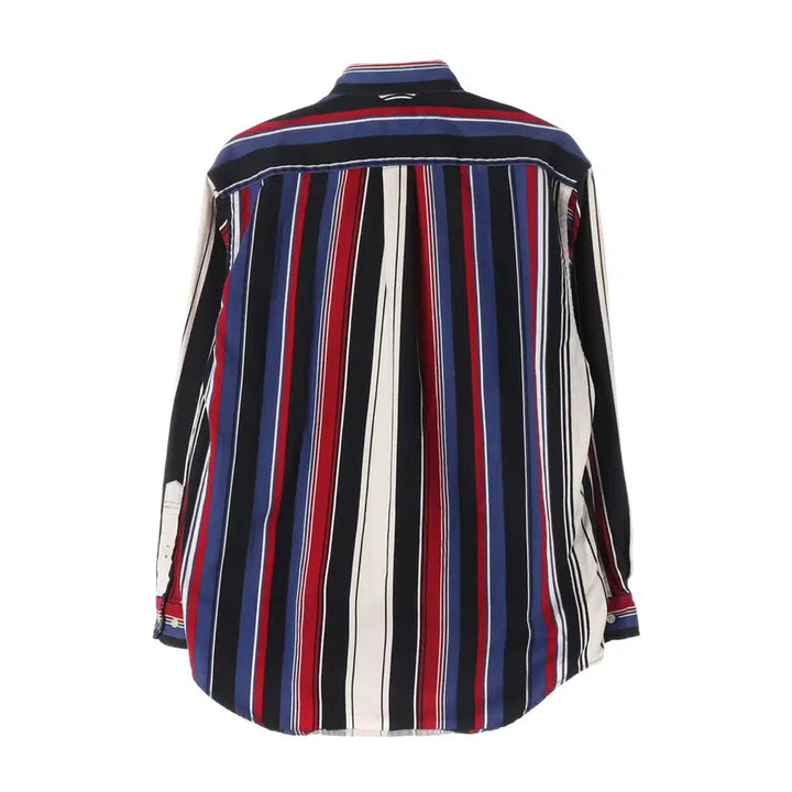 [BUNJANG] Tommy Hilfiger Stripe Shirt Black (S) / 타미힐피거 스트라이프 셔츠 블랙 S