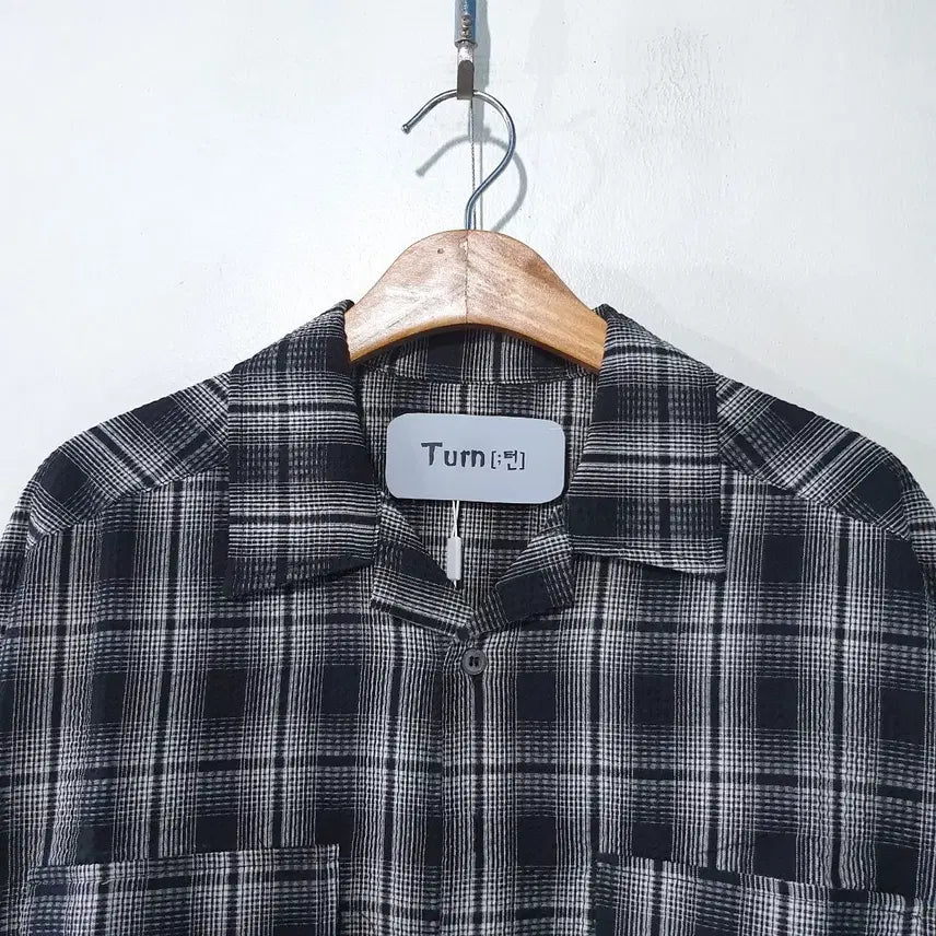 [BUNJANG] SS New Collection Checkered Shirt / SS신상) 입체 포켓 체크 셔츠 1color