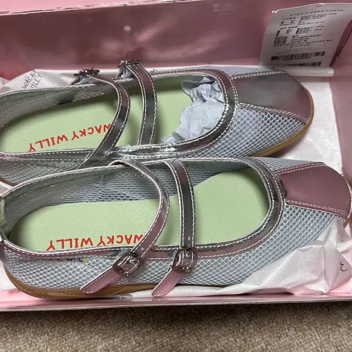 [BUNJANG] Wakely Willy Solebo Mary Jane Silver Shoes / 20분착용 26S/S 와키윌리 솔레보 메리제인 실버 240(원가 109,