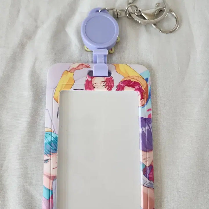 [BUNJANG] Saja Boys Card Holder Keyring / 사자보이즈 카드 홀더 키링