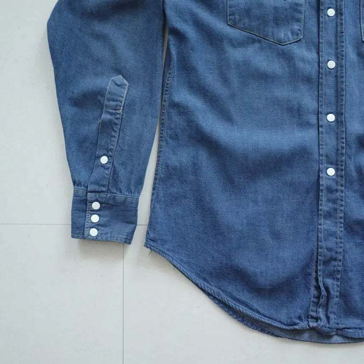 [SOLD OUT] 70s 빈티지 시어스 Sears 로벅 웨스턴 데님 셔츠 (L)