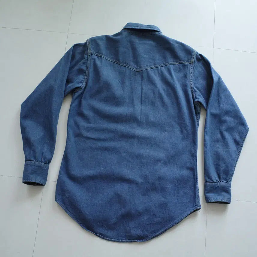 [SOLD OUT] 70s 빈티지 시어스 Sears 로벅 웨스턴 데님 셔츠 (L)