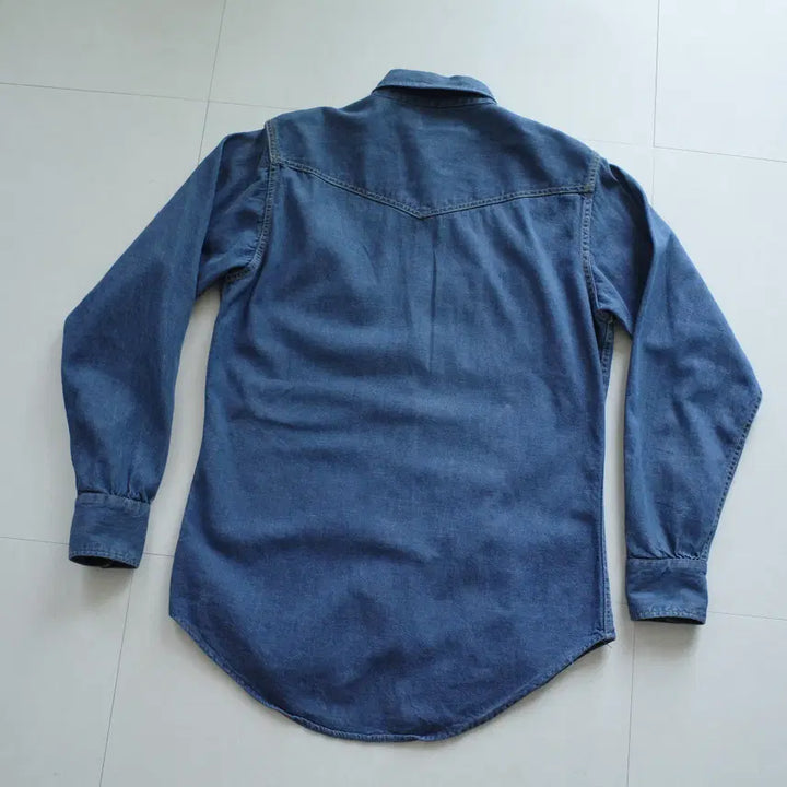 [SOLD OUT] 70s 빈티지 시어스 Sears 로벅 웨스턴 데님 셔츠 (L)