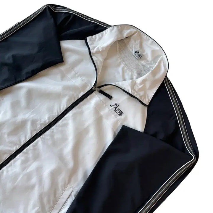 [BUNJANG] Asics Old School Windbreaker Jacket Set / 아식스 올드스쿨 바람막이 XL-XXL