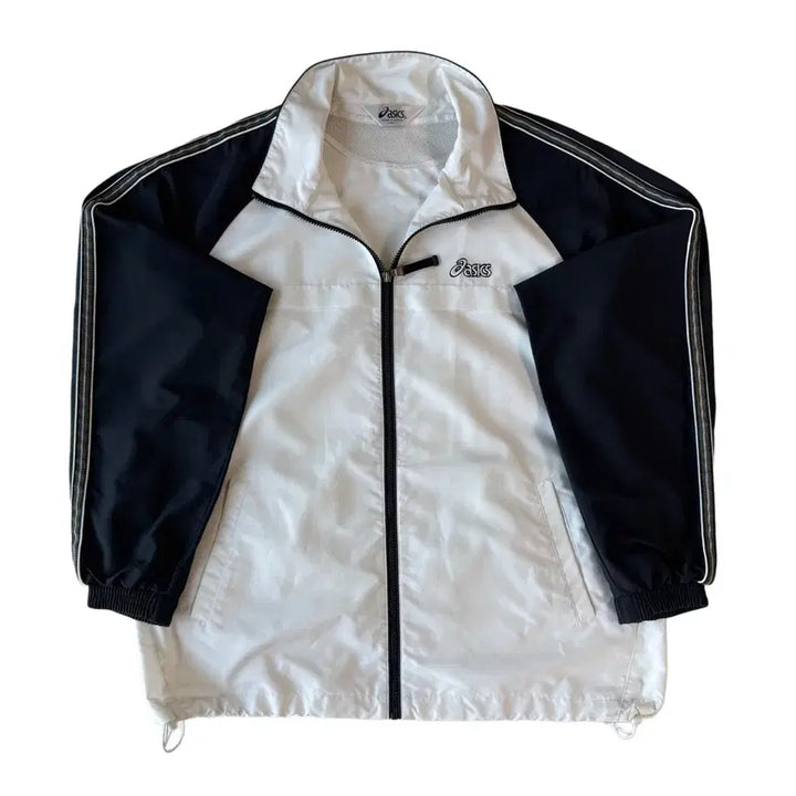 [BUNJANG] Asics Old School Windbreaker Jacket Set / 아식스 올드스쿨 바람막이 XL-XXL