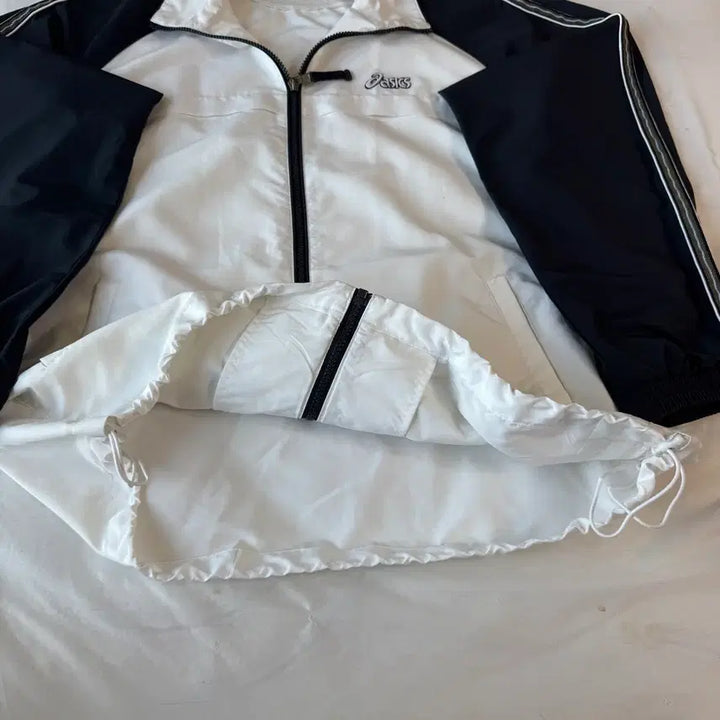 [BUNJANG] Asics Old School Windbreaker Jacket Set / 아식스 올드스쿨 바람막이 XL-XXL