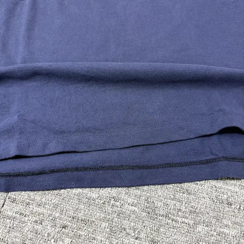 [SOLD OUT] 빈티지 폴로카라 반팔티 (Navy) | 총기장 수선