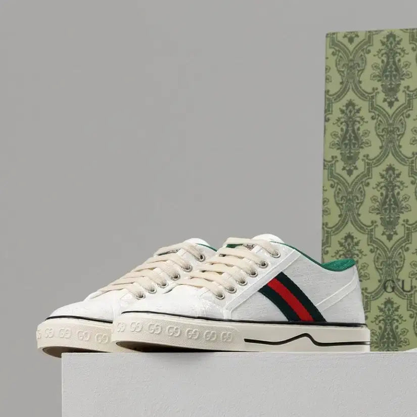 [BUNJANG] Gucci 1977 Mini Jacquard Fabric Sneakers / 수입프리미엄급 테니스 1977 미니 자카드 패브릭 스니커즈