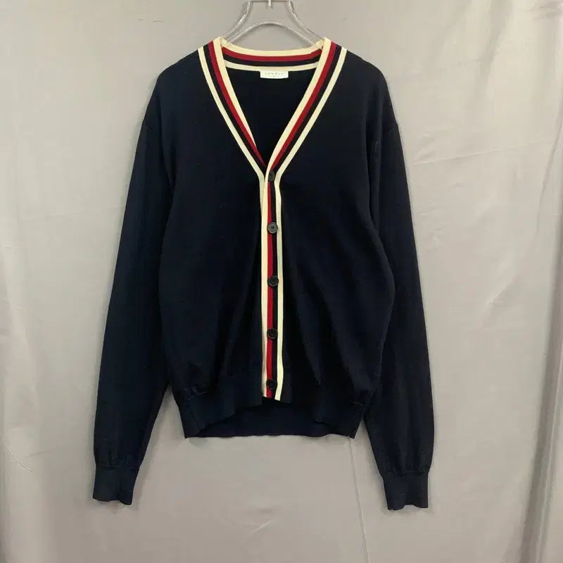 [BUNJANG] Sandro Paris V-Neck Knit Cardigan / L SANDRO PARIS 산드로 옴므 브이넥 니트 가디건
