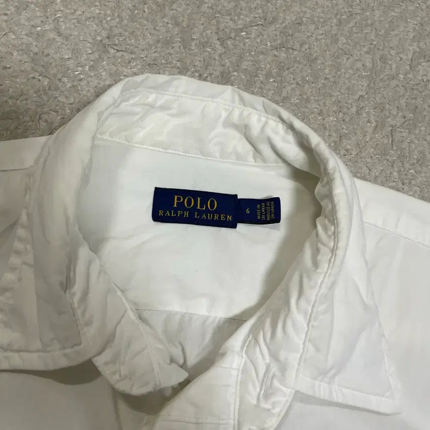 [SOLD OUT] 폴로 랄프로렌 화이트 긴팔 셔츠 여성 6