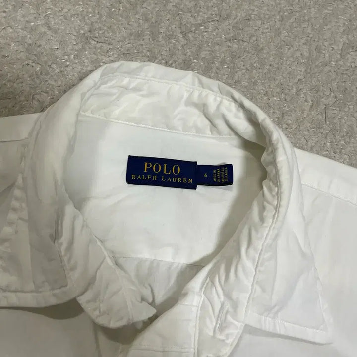 [SOLD OUT] 폴로 랄프로렌 화이트 긴팔 셔츠 여성 6