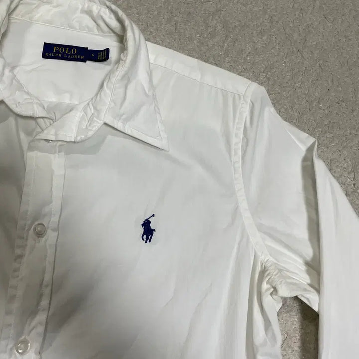 [SOLD OUT] 폴로 랄프로렌 화이트 긴팔 셔츠 여성 6