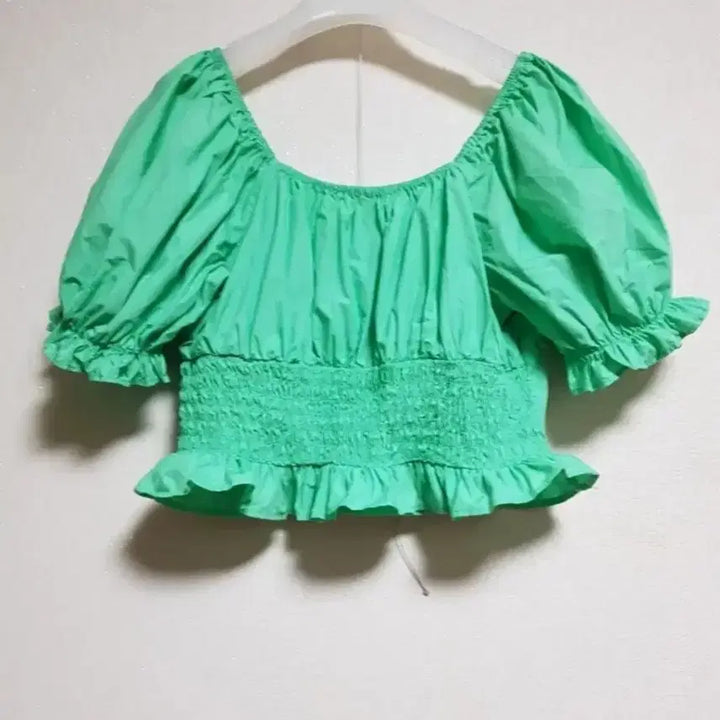 [BUNJANG] 8 Seconds Smocking Blouse / 에잇세컨즈 스모킹 블라우스