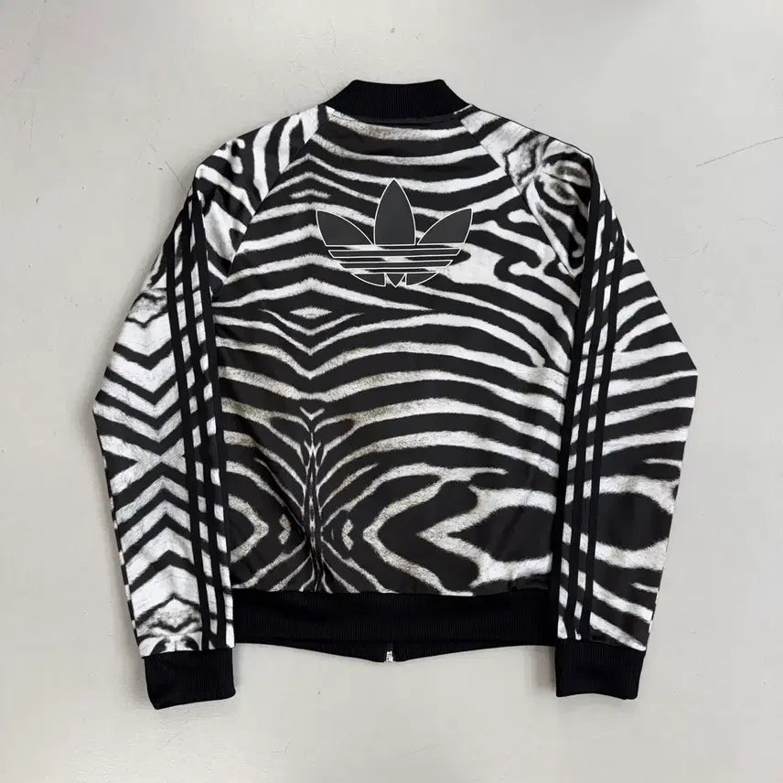 [BUNJANG] Adidas Zebra Big Logo Firebird Superstar Track Top / 아디다스 지브라 빅로고 파이어버드 슈퍼스타 트랙탑 져지