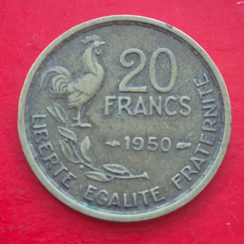 [BUNJANG] France 1950 20 Francs Coin / 1950 프랑스 20 프랑 동전M1678
