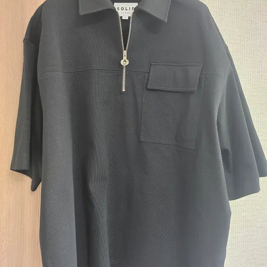 [SOLD OUT] 솔리드옴므 반집업 카라티 52