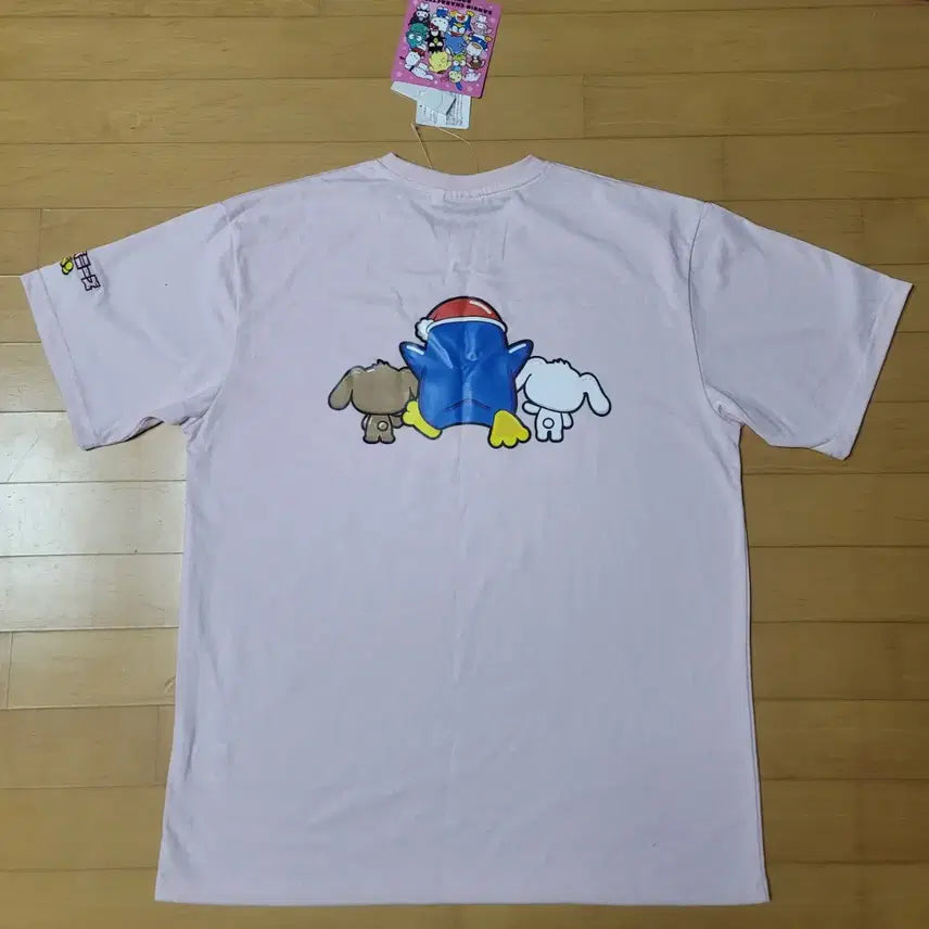 [BUNJANG] Donpeng Sugar Banies T-shirt L / 초레어 돈펭  슈가바니즈 티셔츠 L
