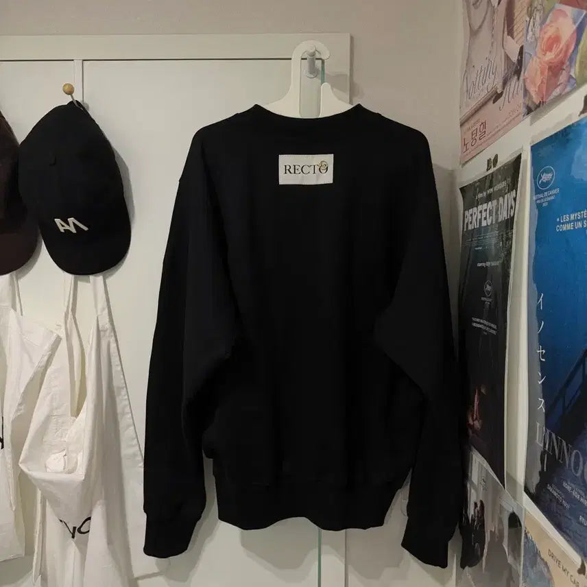 [BUNJANG] RECTO Logo Sweatshirt L / 렉토 백 로고 맨투맨 L