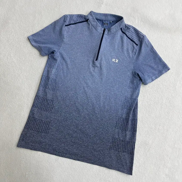 [BUNJANG] K2 Functional Half-Zip Short Sleeve T-shirt / 105 K2 기능성 반집업 반팔 티셔츠0414T