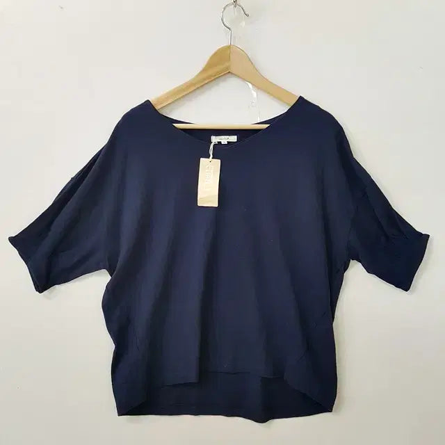 [BUNJANG] studio CLIP Rayon Fit Shirt Navy / [새상품] studio CLIP 가오리핏 셔츠 네이비