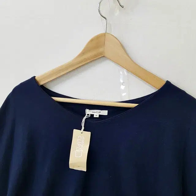 [BUNJANG] studio CLIP Rayon Fit Shirt Navy / [새상품] studio CLIP 가오리핏 셔츠 네이비