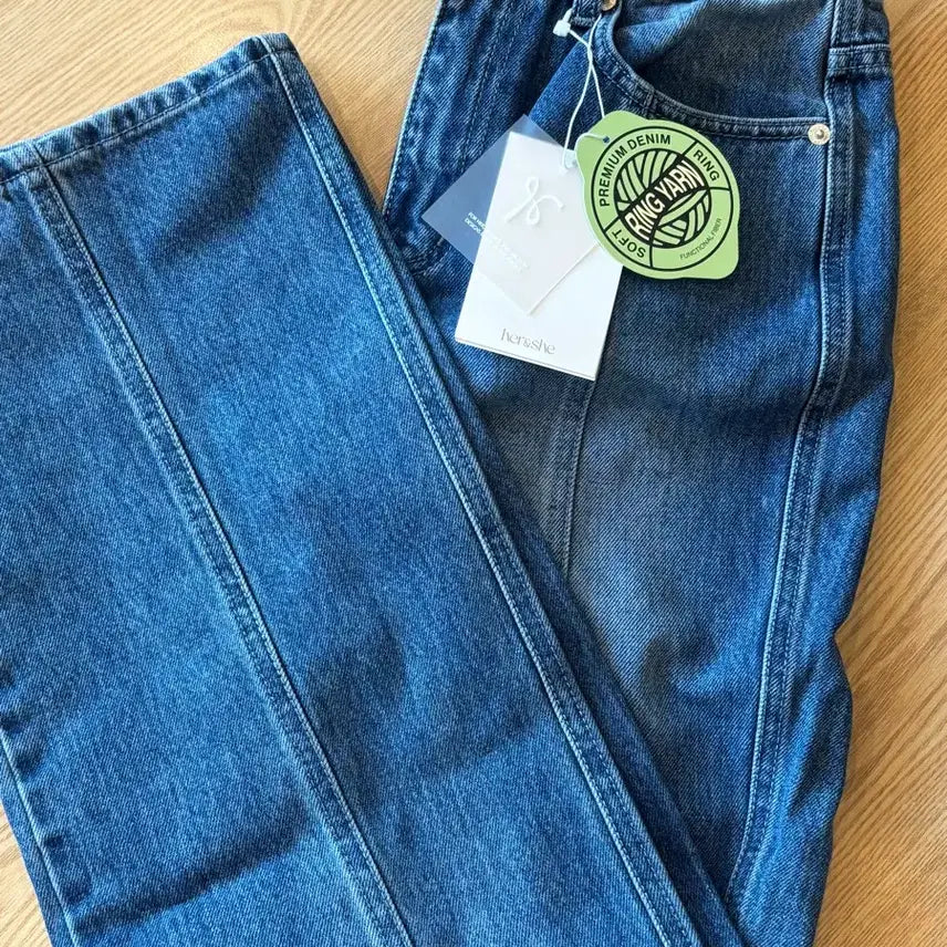 [SOLD OUT] 허앤쉬 핑크라벨데님 