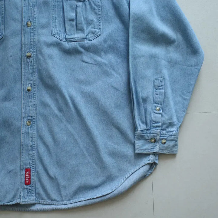 [SOLD OUT] 90s 말보로 컨트리 스토어 빈티지 데님 셔츠 (XL)