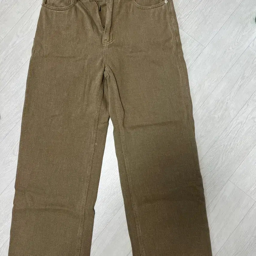 [BUNJANG] NOWN Straight Fit Beige Denim Jeans / 노운 스트레이트 데님