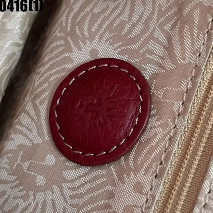 [BUNJANG] Anne Klein Red Shoulder Bag / 앤클라인 레드 숄더백 가방