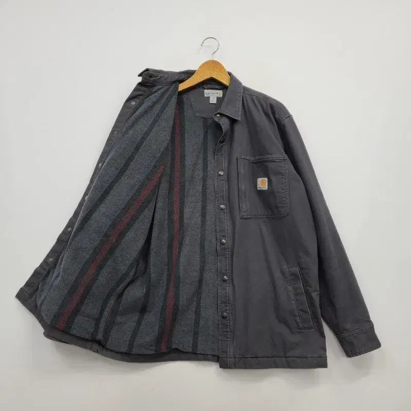 [SOLD OUT] 칼하트/M/남/기모 워크 셔츠 자켓/앨리스/945