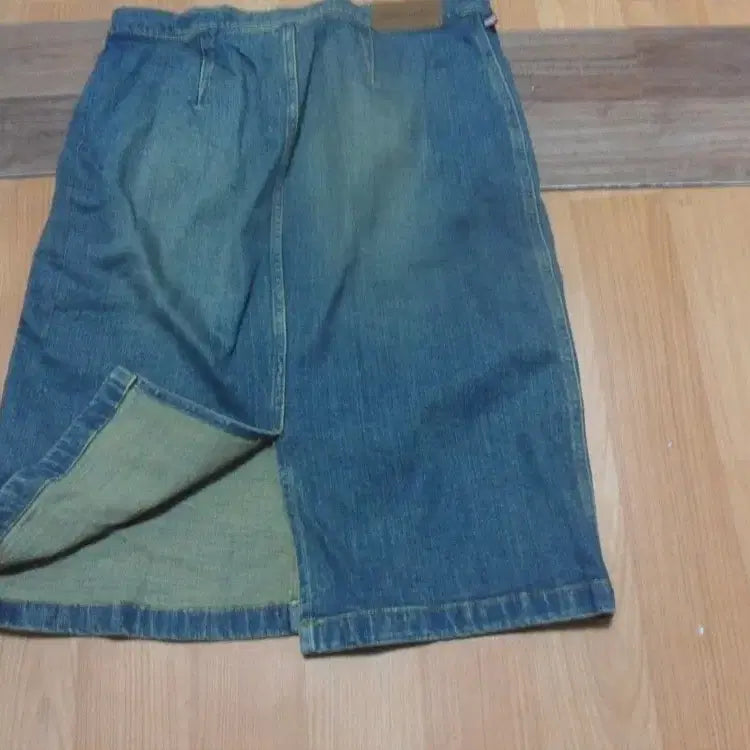 [BUNJANG] Polo Ralph Lauren Denim Midi Skirt / 6천원구제 폴로랄프로렌 여성 청치마 스커트 미디스커트 스판 베-2