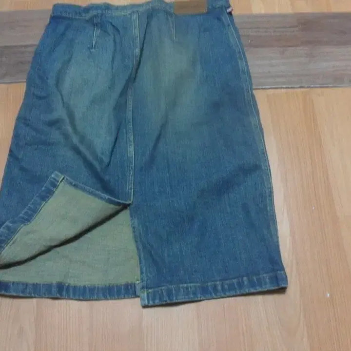 [BUNJANG] Polo Ralph Lauren Denim Midi Skirt / 6천원구제 폴로랄프로렌 여성 청치마 스커트 미디스커트 스판 베-2