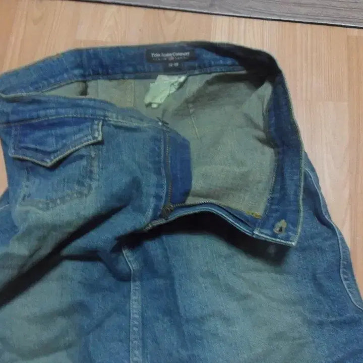 [BUNJANG] Polo Ralph Lauren Denim Midi Skirt / 6천원구제 폴로랄프로렌 여성 청치마 스커트 미디스커트 스판 베-2