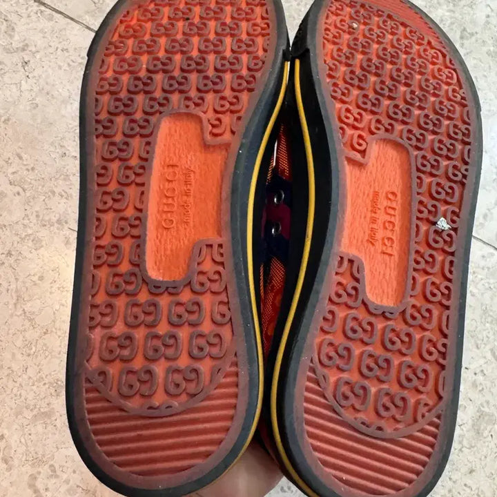 [BUNJANG] Gucci Tennis 1977 Orange Sneakers / 구찌 테니스 1977 오렌지 스니커즈