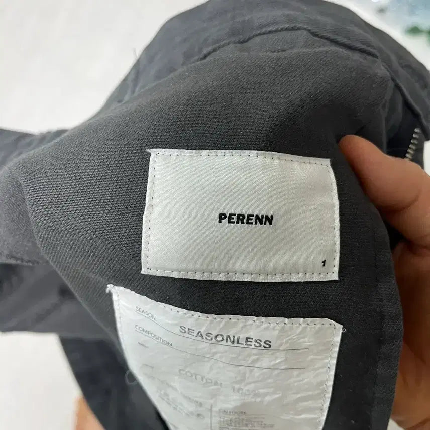 [BUNJANG] Perren Work Pants Charcoal Size 1 / 퍼렌 워크팬츠 차콜 1사이즈
