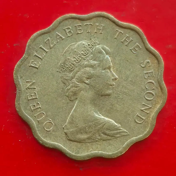 [BUNJANG] Hong Kong 1977 20 Cent Coin / 1977 홍콩 20센트 동전 M1681