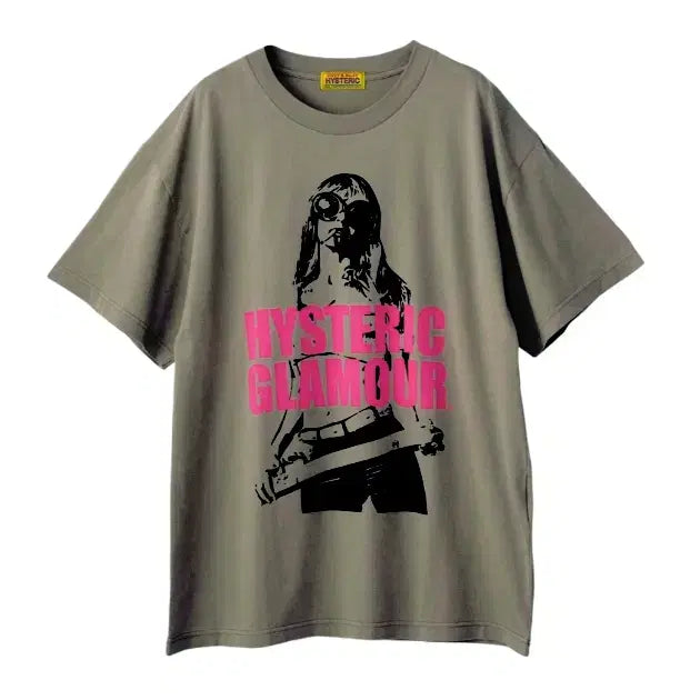 [SOLD OUT] 히스테릭글래머 라이트 마이 파이어 오버사이즈 반팔티