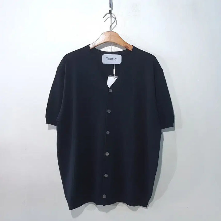 [BUNJANG] Minimal V-Neck Linen-Tencel Short Sleeve Cardigan / SS신상) 린넨 텐셀 미니멀 브이넥 반팔 가디건 5color L,XL