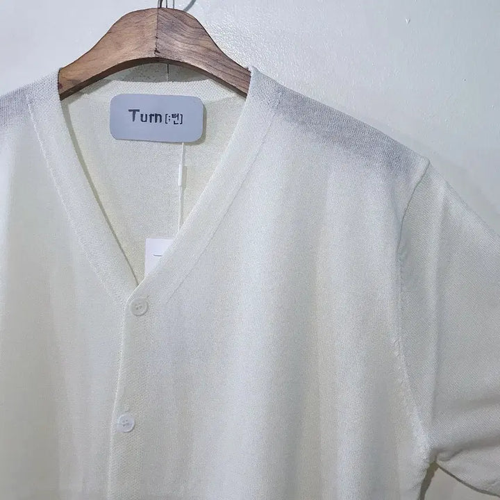 [BUNJANG] Minimal V-Neck Linen-Tencel Short Sleeve Cardigan / SS신상) 린넨 텐셀 미니멀 브이넥 반팔 가디건 5color L,XL