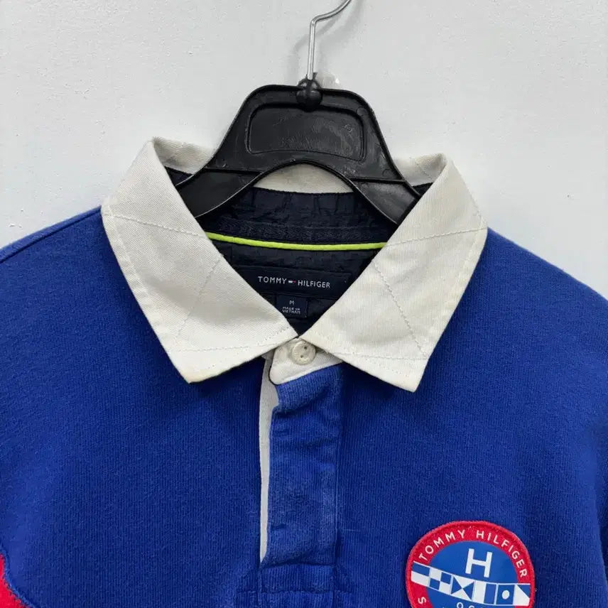 [BUNJANG] Tommy Hilfiger Rugby Polo Shirt M / 타미힐피거 럭비 피케티셔츠m