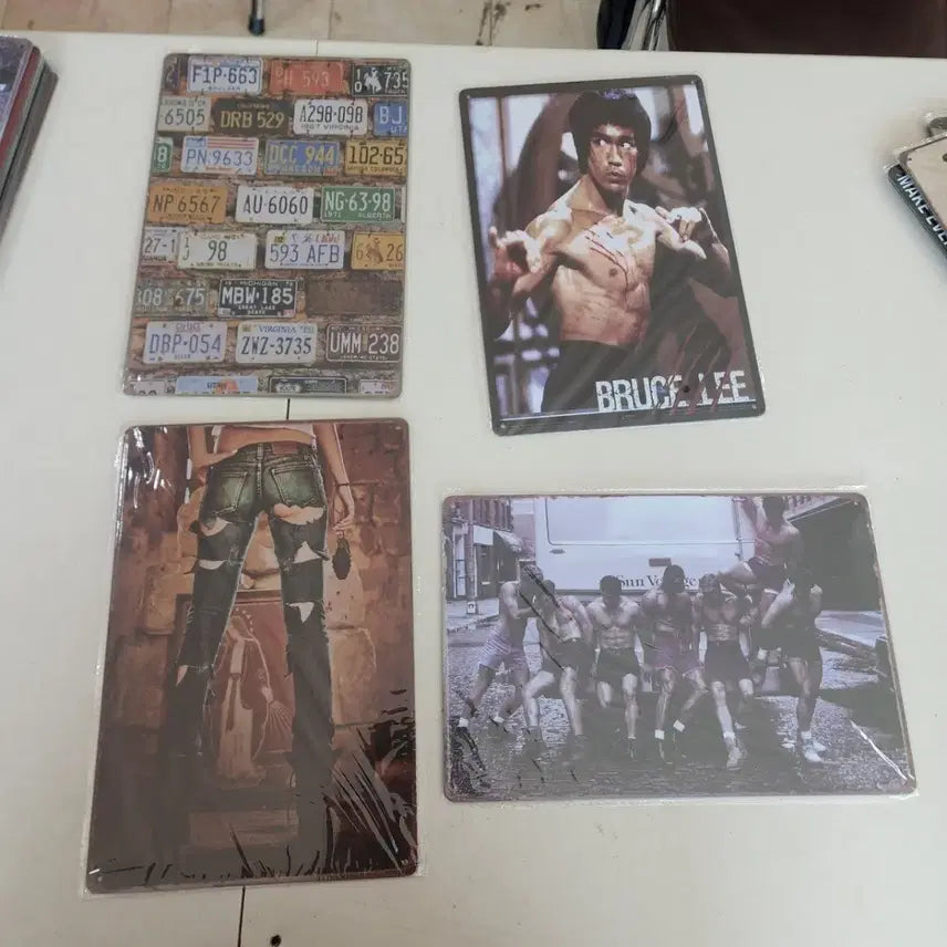 [BUNJANG] Vintage Metal Sign Set / 철제 간판 14종류에49000원 크기30cmX20cm