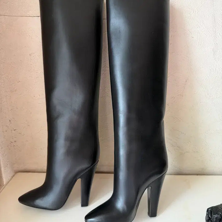 [BUNJANG] Saint Laurent Boots 36 Calfskin Leather / 생로랑 부츠 36사이즈 새상품