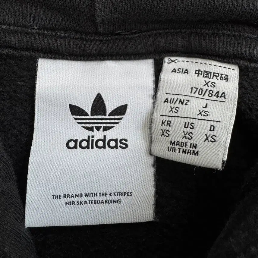 [BUNJANG] Adidas X Mark Gonzales Hoodie Black / 아디다스 X 마크곤잘레스 후드티 블랙