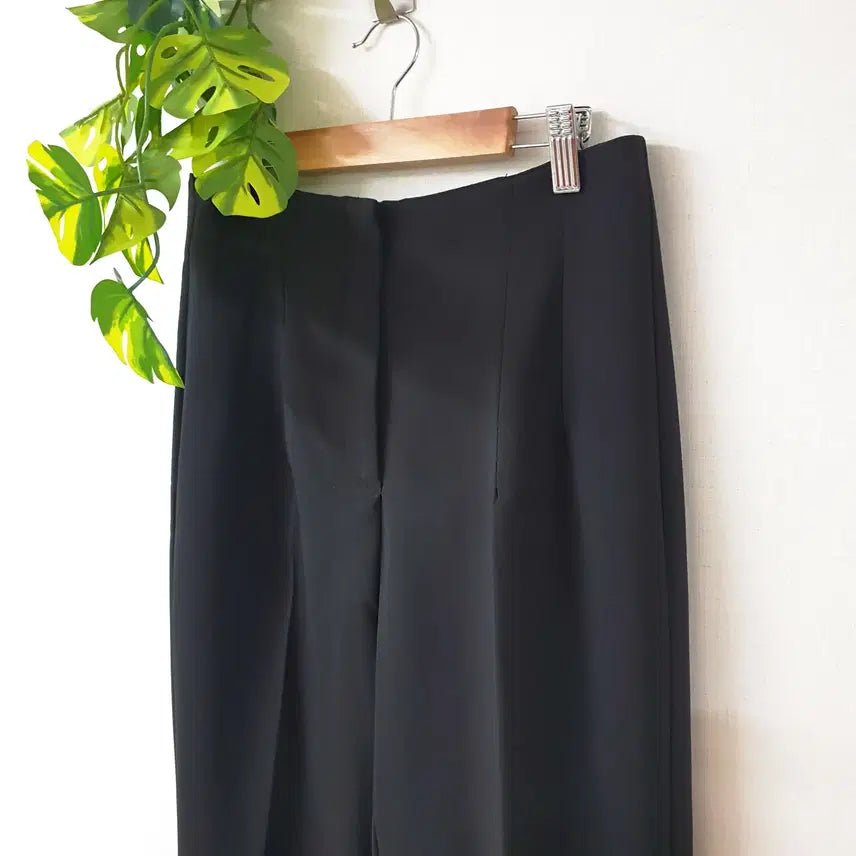 [BUNJANG] ZARA Black Label Sleek Slacks M / 자라 블랙라벨 매끈슬랙스 28인치 66 블랙 M
