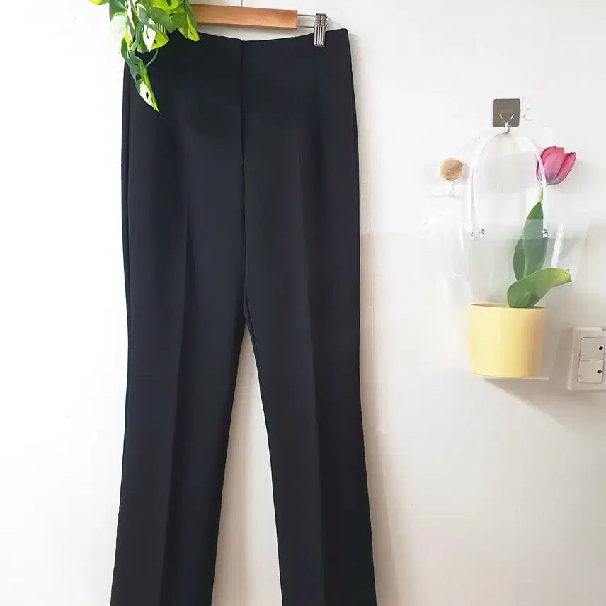 [BUNJANG] ZARA Black Label Sleek Slacks M / 자라 블랙라벨 매끈슬랙스 28인치 66 블랙 M