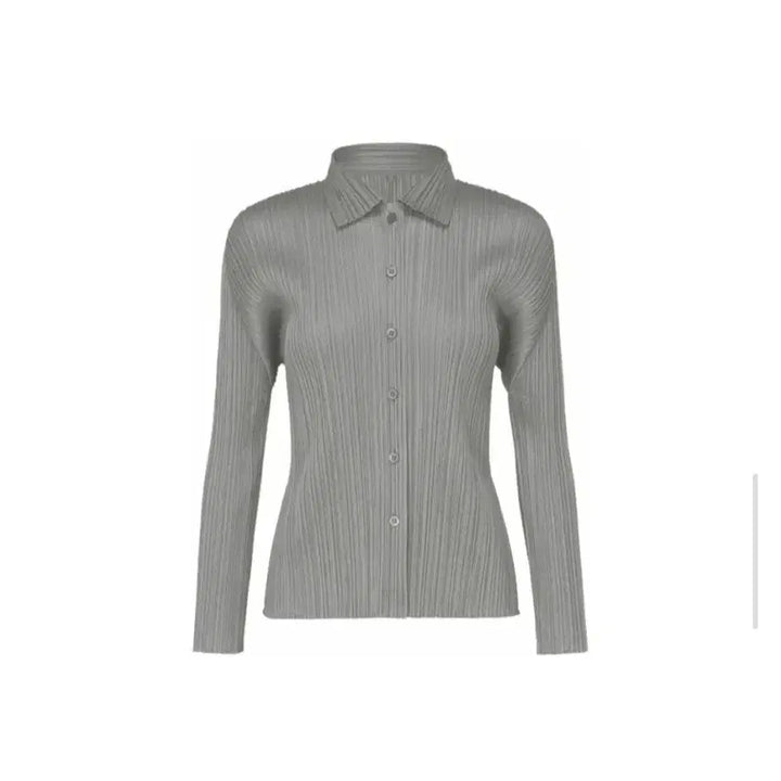 [BUNJANG] Pleats Please Basic Shirt / 플리츠플리즈 베이직 셔츠 2컬러