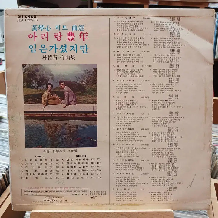 [BUNJANG] Hwang Geum Sim Hit Song Selection LP Record / 희귀 가요 초반 황금심 힛트선곡 LP 음반